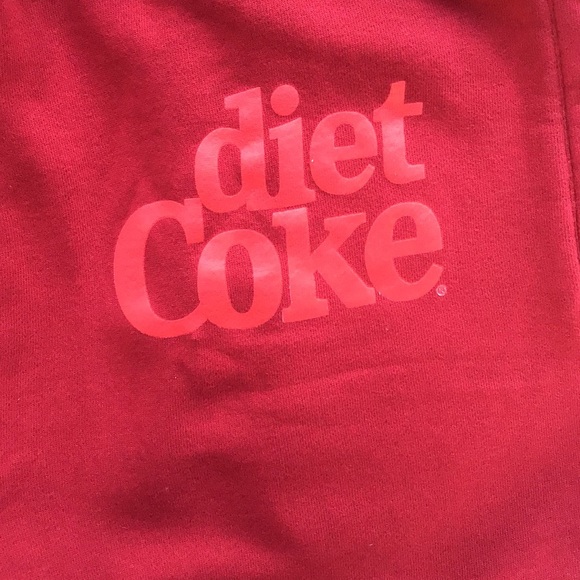 Blogger’s fave Stoney Clover Lane Diet Coke red sweatpants jogger pants - Picture 13 of 16